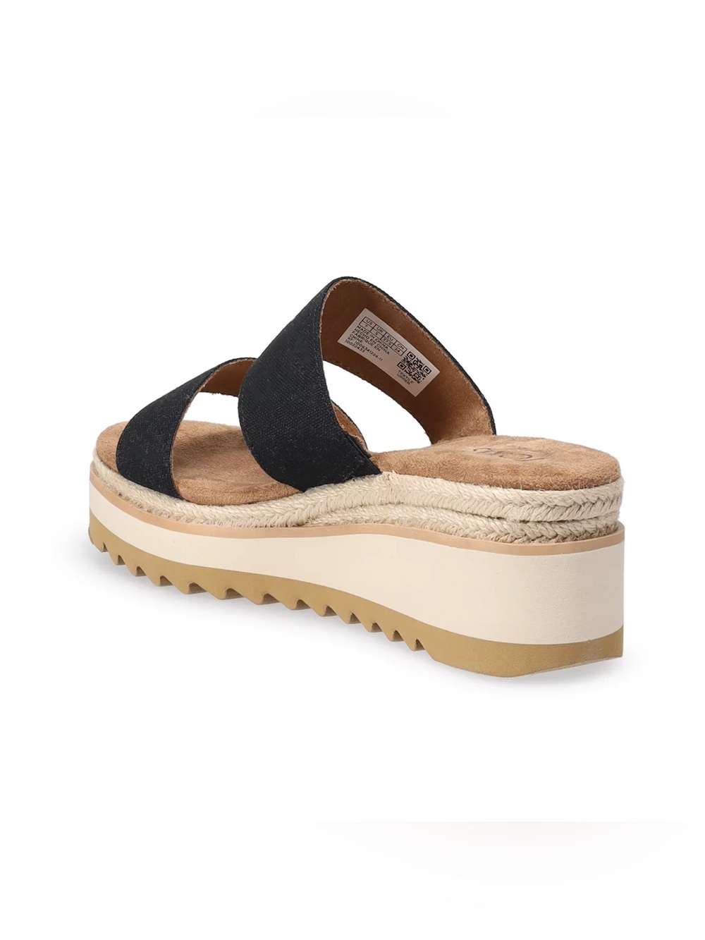 TOMS Lilo Platform Wedge Slip-On Women's Sandals - Picture 3 of 6